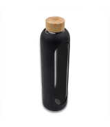Butelka ze szkła borokrzemowego Richmond 1100 ml, czarny