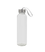 Butelka szklana Aqua Flow 500 ml, transparentny