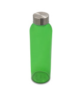 Kolorowa, szklana butelka Aqua Kuba 500 ml, zielony