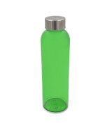 Kolorowa, szklana butelka Aqua Kuba 500 ml, zielony