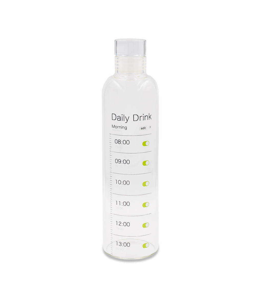 Butelka ze szkła borokrzemowego Wimbledon 550 ml, transparentny