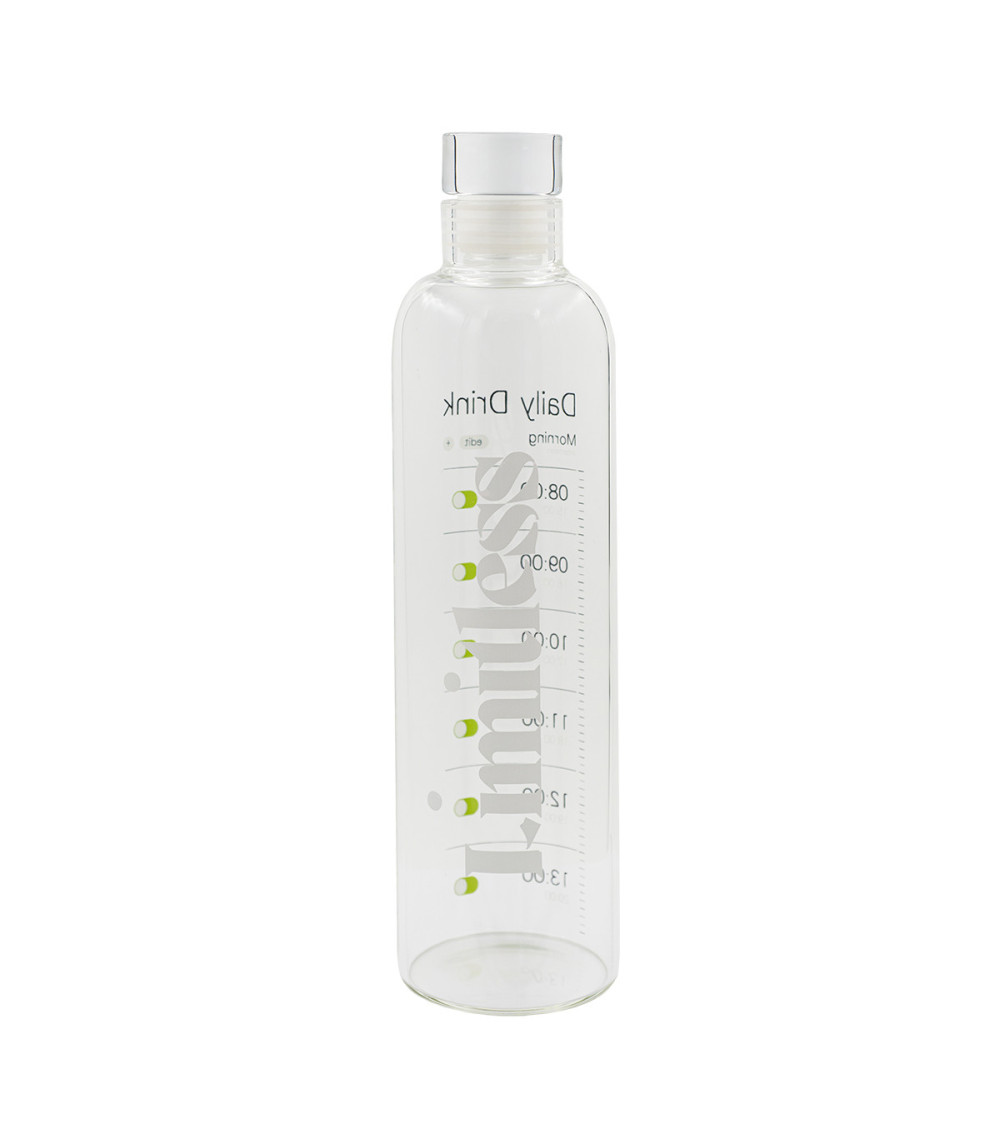 Butelka ze szkła borokrzemowego Wimbledon 550 ml, transparentny