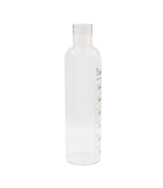 Butelka ze szkła borokrzemowego Wimbledon 550 ml, transparentny