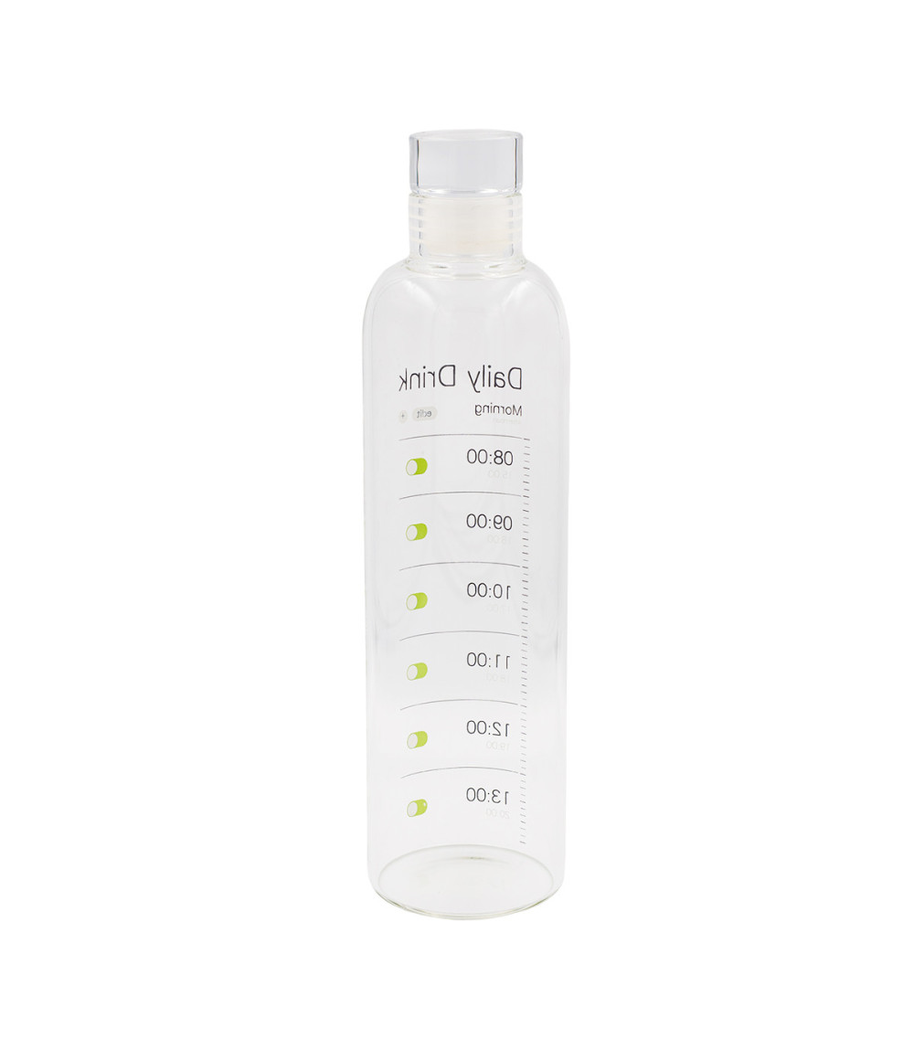 Butelka ze szkła borokrzemowego Wimbledon 550 ml, transparentny