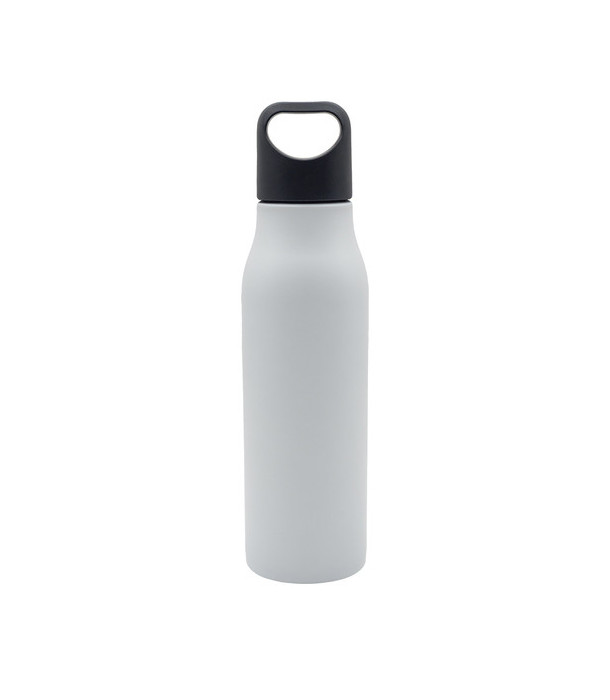 Butelka stalowa Bary 800 ml, biały