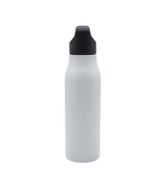 Butelka stalowa Bary 800 ml, biały