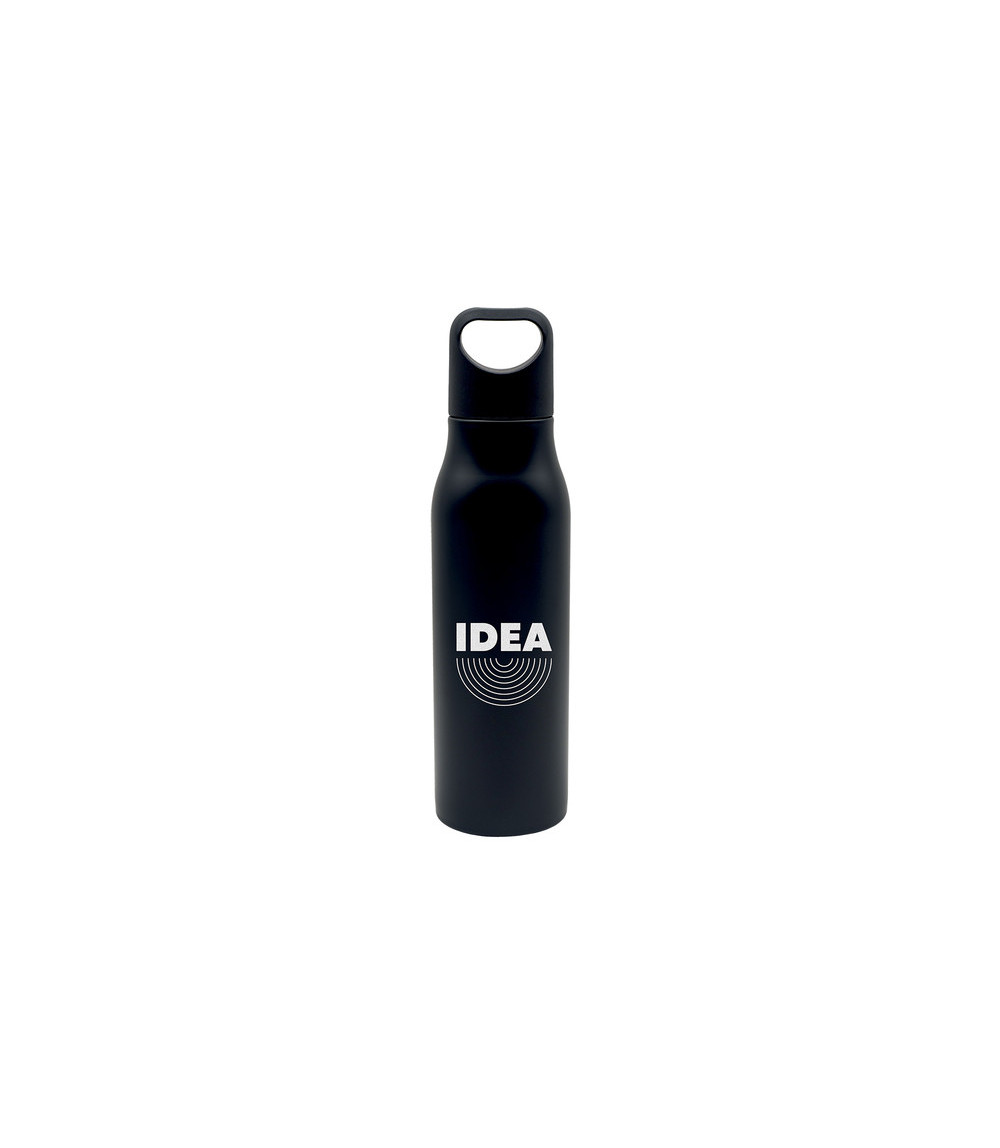 Butelka stalowa Bary 800 ml, czarny
