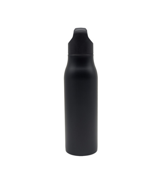 Butelka stalowa Bary 800 ml, czarny