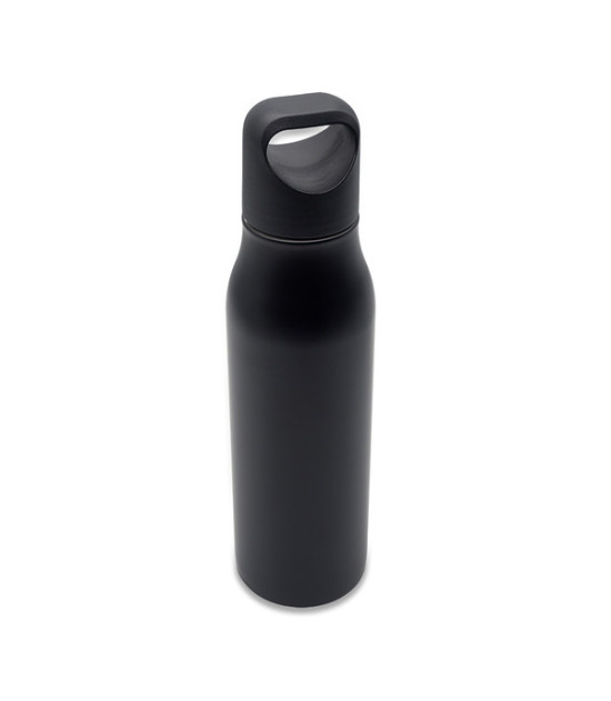 Butelka stalowa Bary 800 ml, czarny