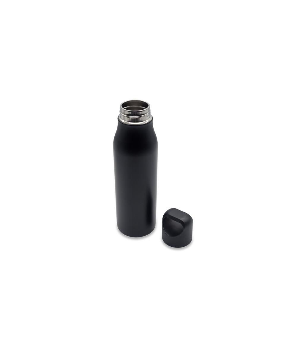 Butelka stalowa Bary 800 ml, czarny