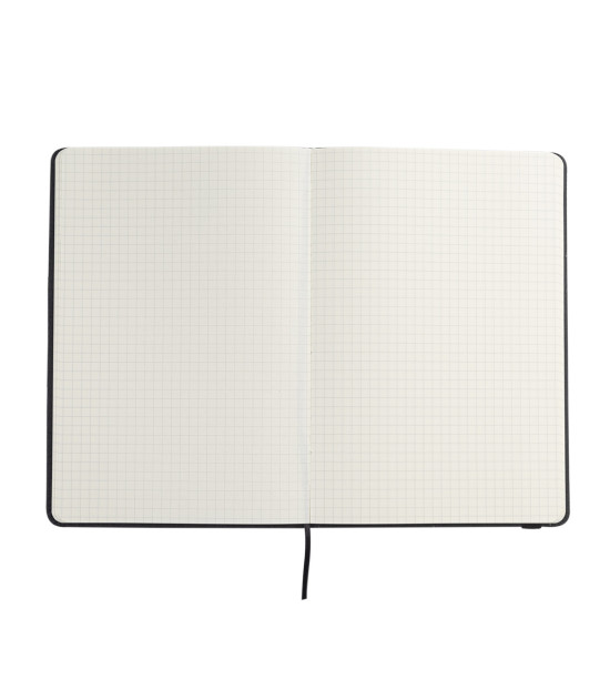 Notes A5, w oprawie z materiału RPET, Westminster, czarny