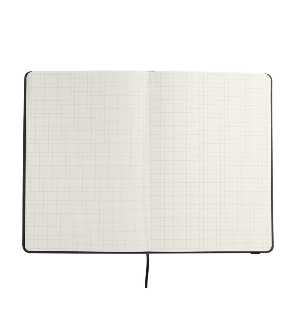 Notes A5, w oprawie z materiału RPET, Westminster, czarny