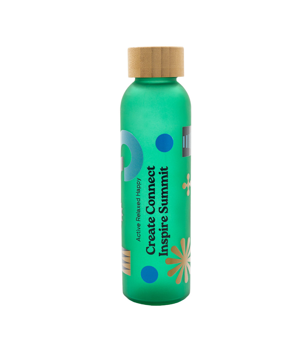 Butelka szklana Melbourne 500 ml, zielony