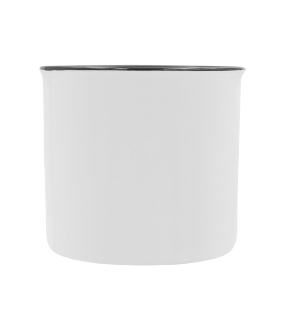 Kubek z powłoką sublimacyjną Ars 400 ml, czarny
