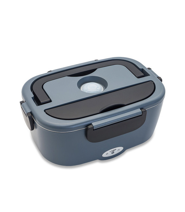 Lunch box z podgrzewaczem Heatmate, czarny