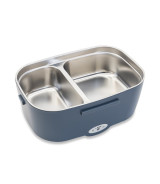 Lunch box z podgrzewaczem Heatmate, czarny