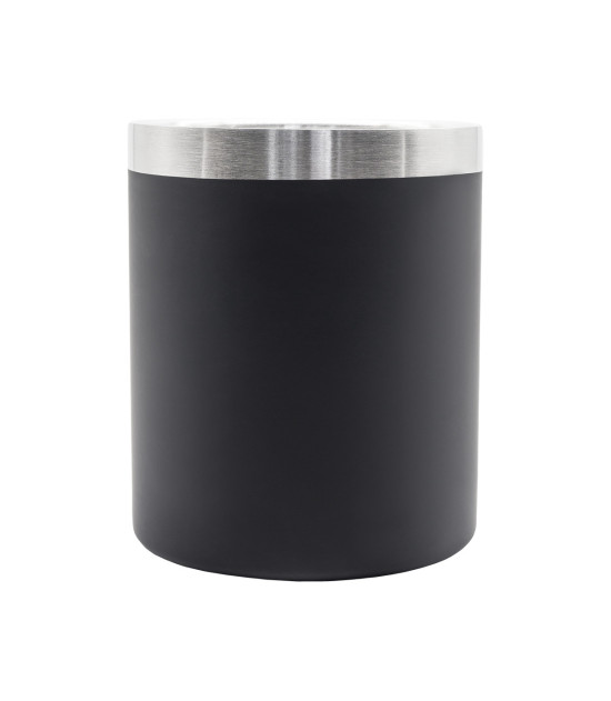 Kubek stalowy Magaro 300 ml, czarny
