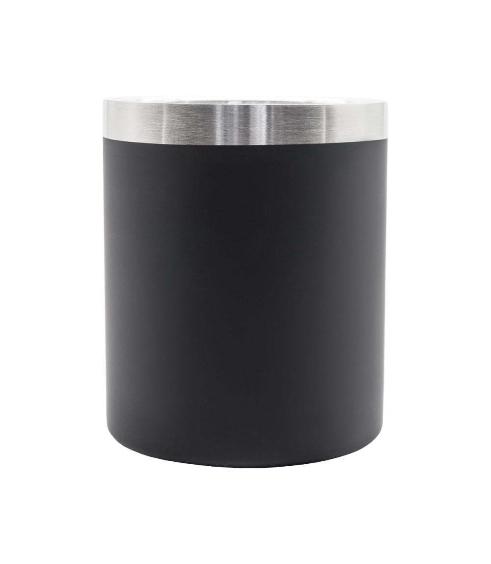 Kubek stalowy Magaro 300 ml, czarny