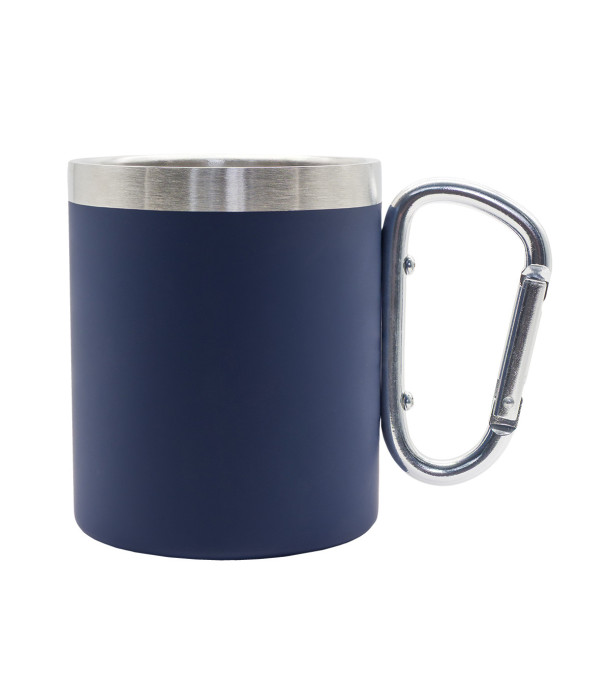 Kubek stalowy Magaro 300 ml, granatowy