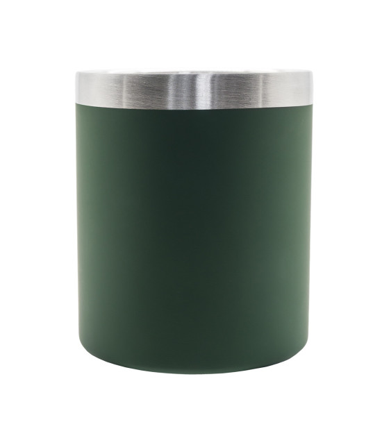 Kubek stalowy Magaro 300 ml, ciemny zielony