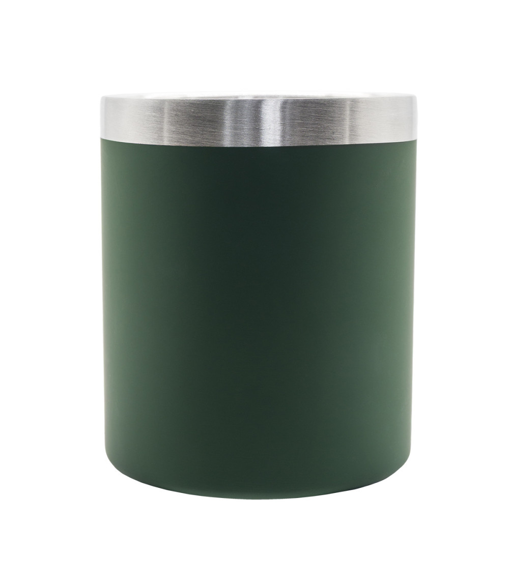 Kubek stalowy Magaro 300 ml, ciemny zielony