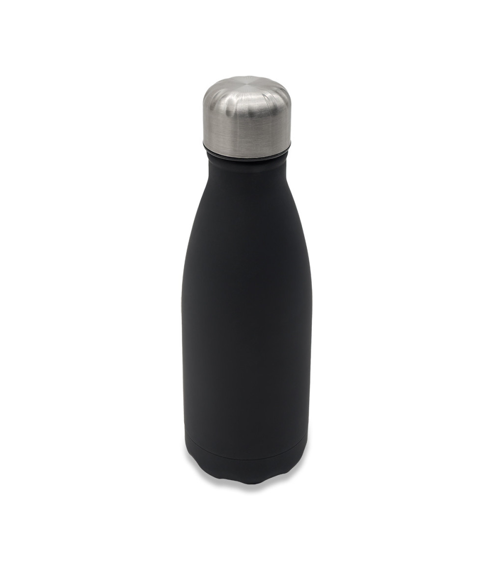 Butelka stalowa Madison 500 ml, czarny