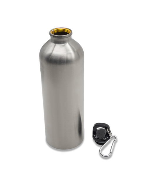 Bidon stalowy Camino 800 ml, srebrny