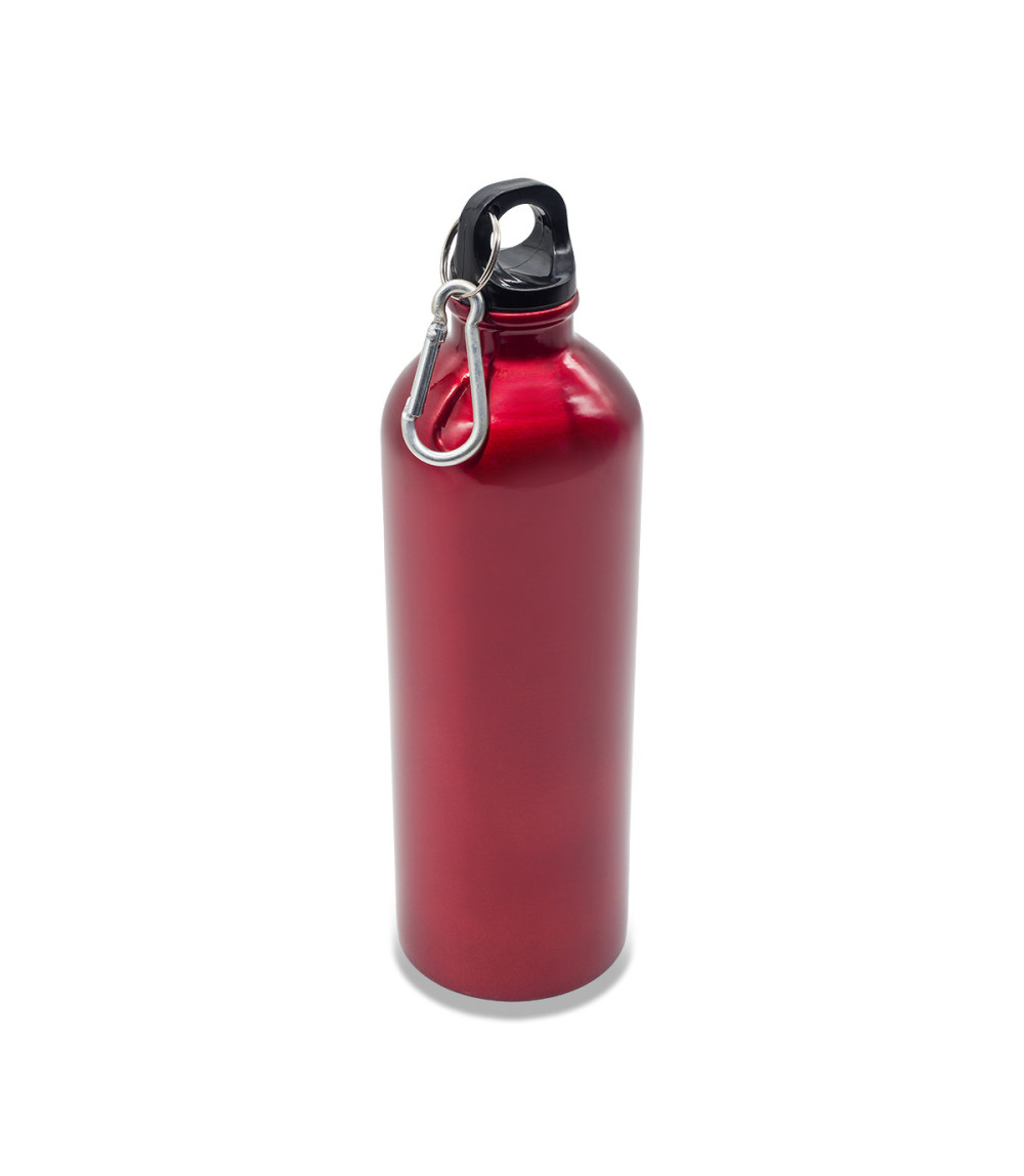 Bidon stalowy Camino 800 ml, czerwony