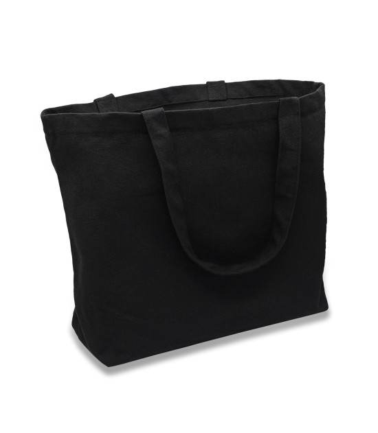 Torba z polibawełny 340g/m2 Peyton, czarny