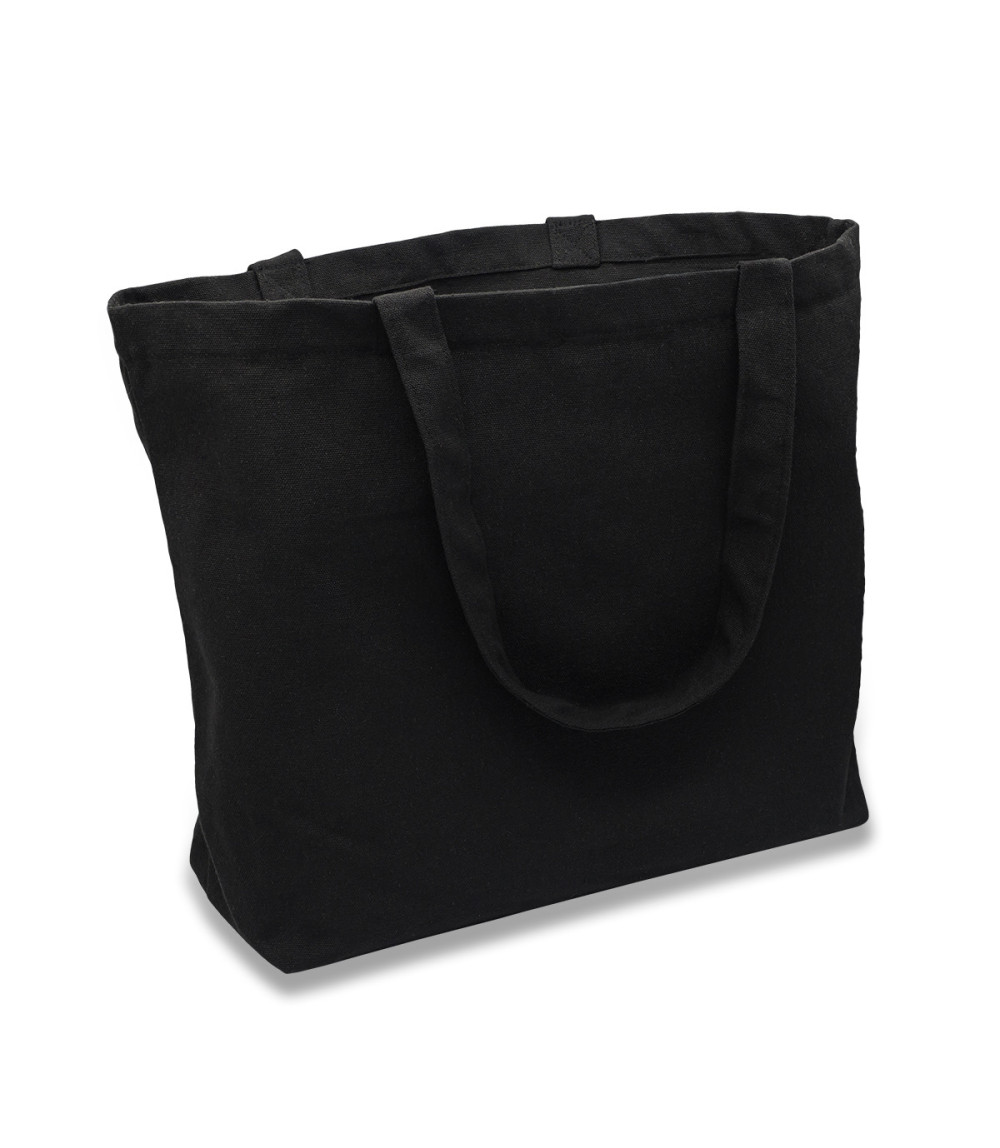 Torba z polibawełny 340g/m2 Peyton, czarny