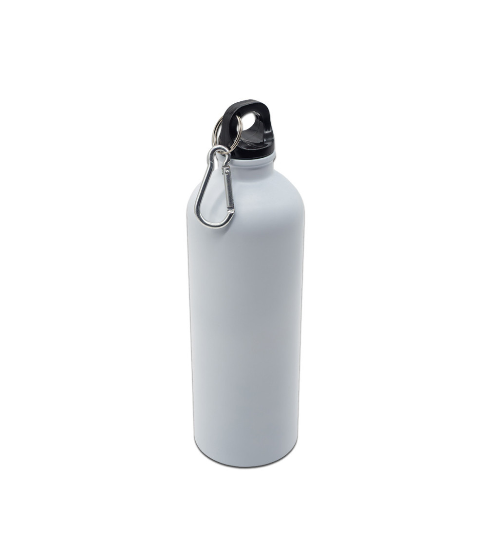 Bidon stalowy Caminos 800 ml, biały
