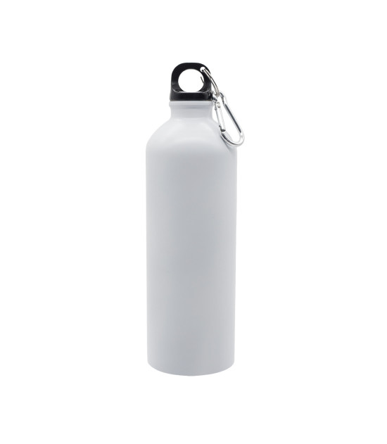 Bidon stalowy Caminos 800 ml, biały