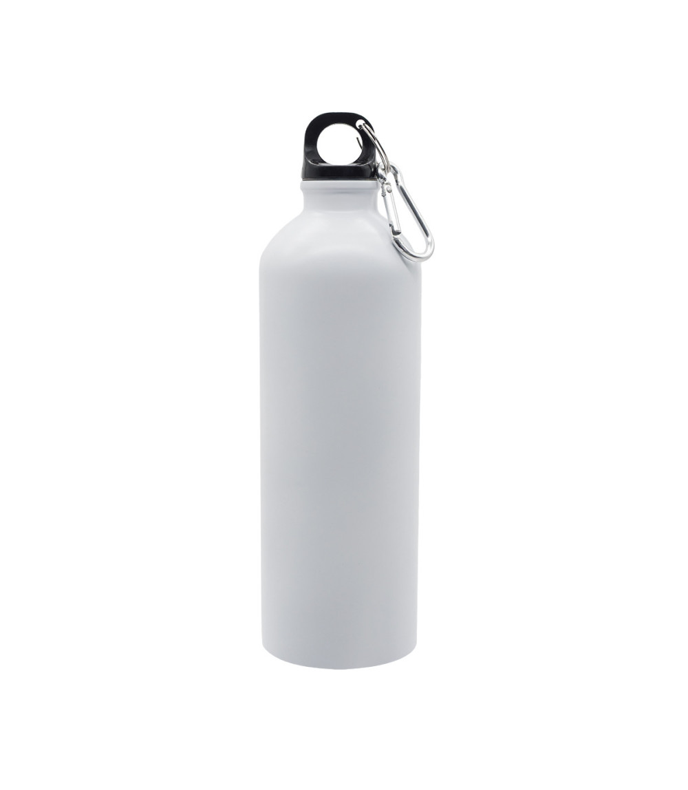Bidon stalowy Caminos 800 ml, biały
