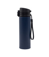 Kubek termiczny Olten 400 ml, granatowy