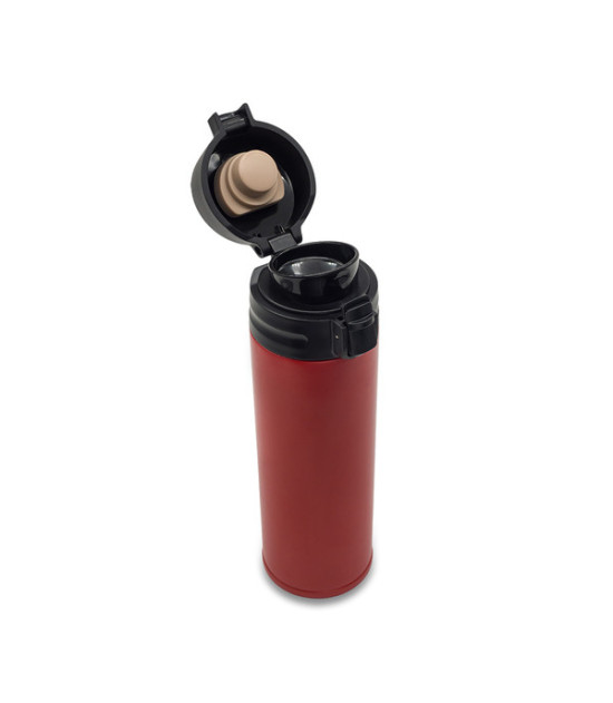 Kubek termiczny Olten 400 ml, czerwony