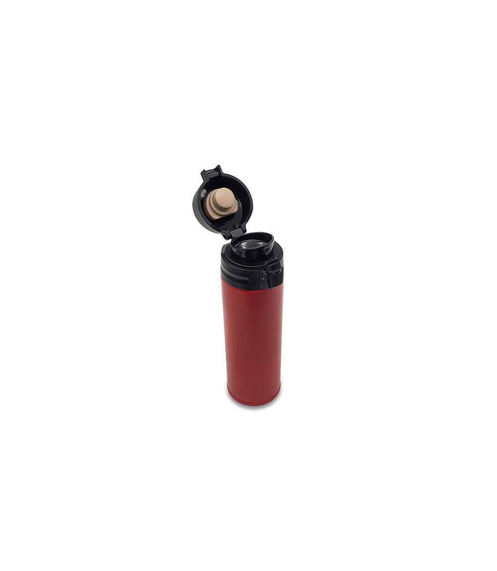 Kubek termiczny Olten 400 ml, czerwony