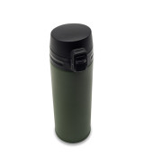 Kubek termiczny Olten 400 ml, ciemny zielony