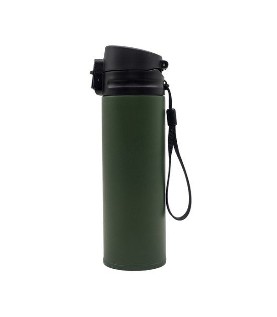 Kubek termiczny Olten 400 ml, ciemny zielony