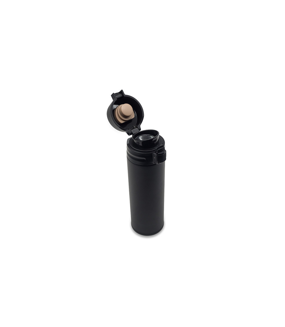 Kubek termiczny Olten 400 ml, czarny