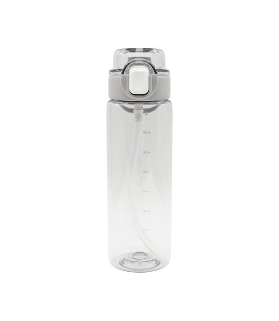 Bidon ze słomką Amad 800 ml, szary