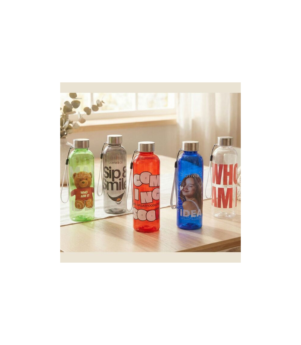 Butelka RPET Vetta 500 ml, grafitowy