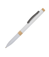 Długopis aluminiowy Khosa, biały