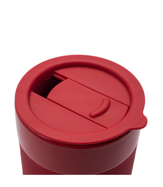 Kubek ceramiczny Caldo 370 ml, czerwony