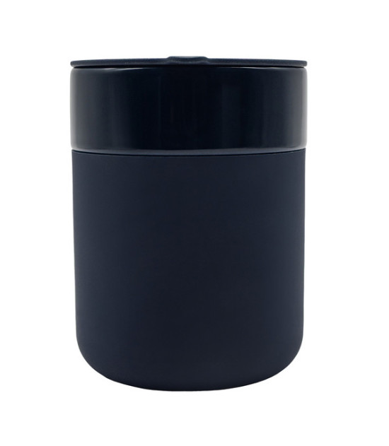 Kubek ceramiczny Caldo 370 ml, granatowy