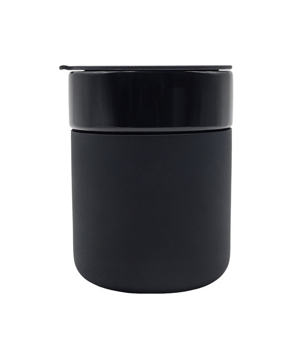 Kubek ceramiczny Caldo 370 ml, czarny