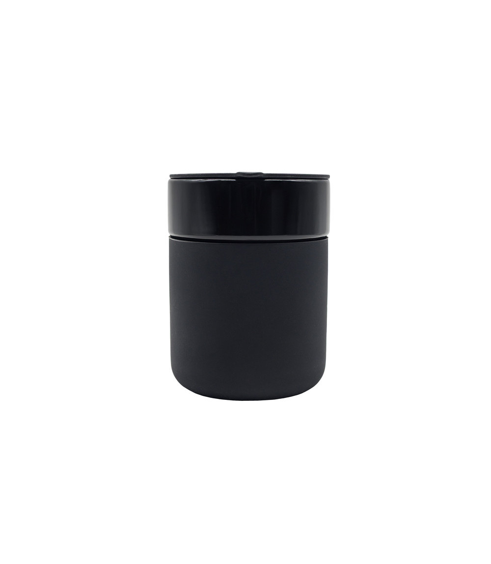 Kubek ceramiczny Caldo 370 ml, czarny