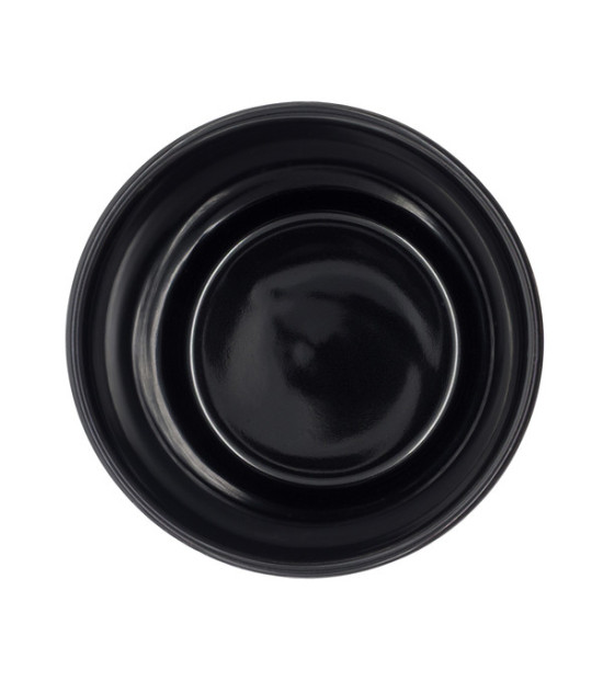 Kubek ceramiczny Caldo 370 ml, czarny