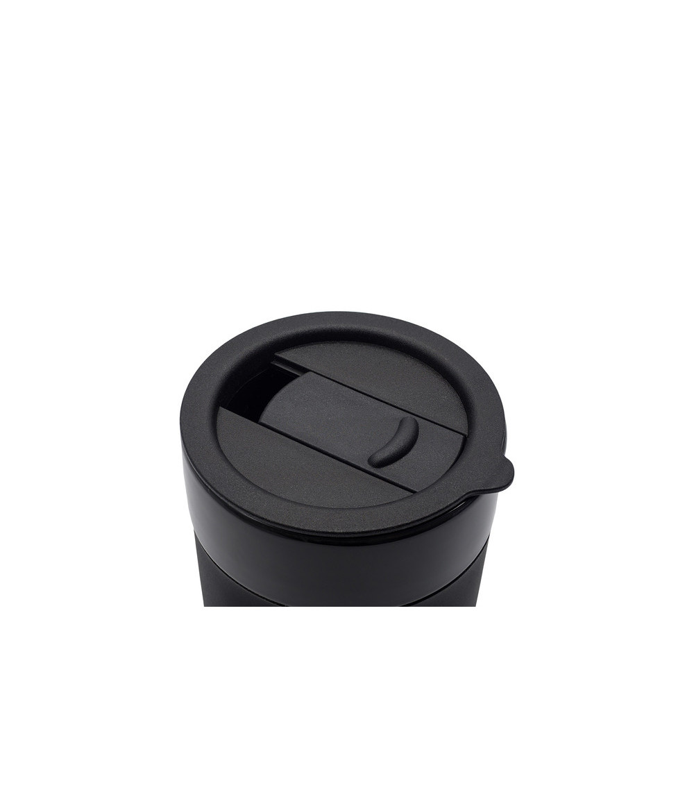 Kubek ceramiczny Caldo 370 ml, czarny