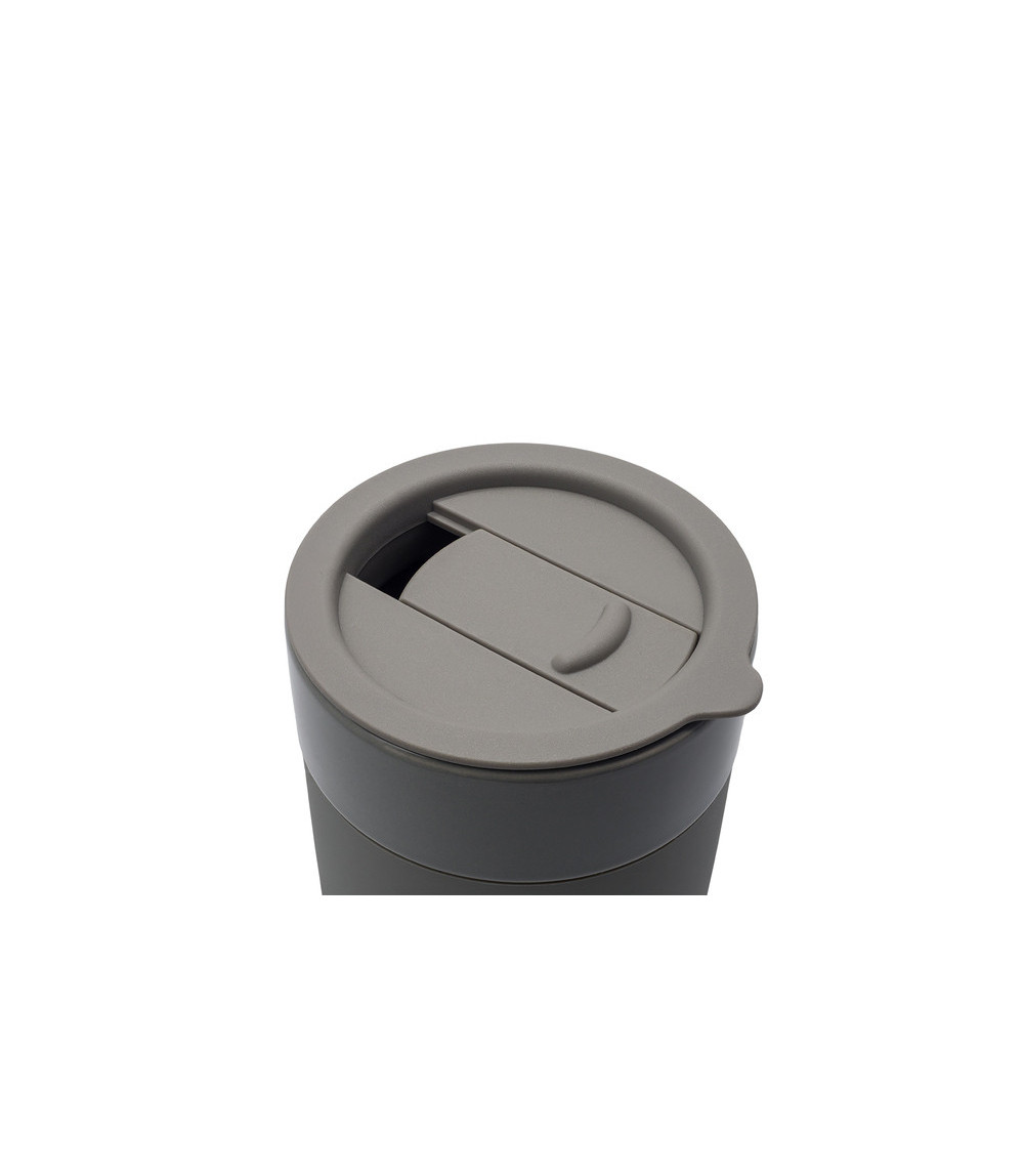 Kubek ceramiczny Caldo 370 ml, szary