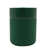 Kubek ceramiczny Caldo 370 ml, ciemny zielony